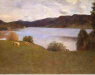 Werenskiold Erik Landscape with a Lake  - Hermitage